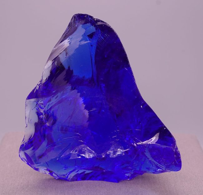 Gem Elestial Sapphire/Tanzanite Fire "Heart" Monatomic Andara Crystal 286.8 g. - Image 9