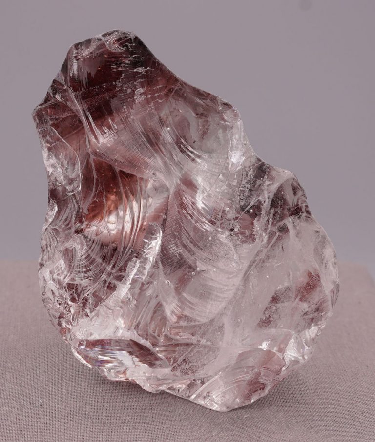 Rare Gem Bicolor Forte Veritas/Cosmic Ice "Heart" Monatomic Andara Crystal 263.3 g. - Image 3