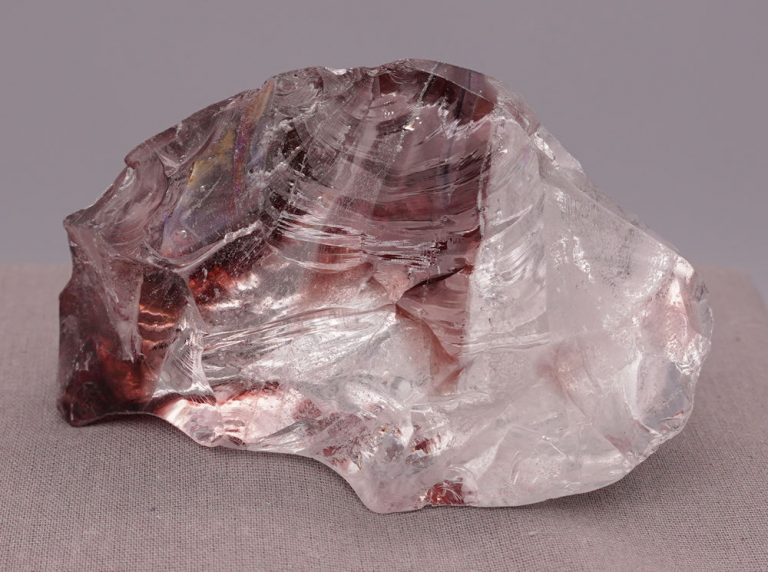 Rare Gem Bicolor Forte Veritas/Cosmic Ice "Heart" Monatomic Andara Crystal 263.3 g. - Image 5