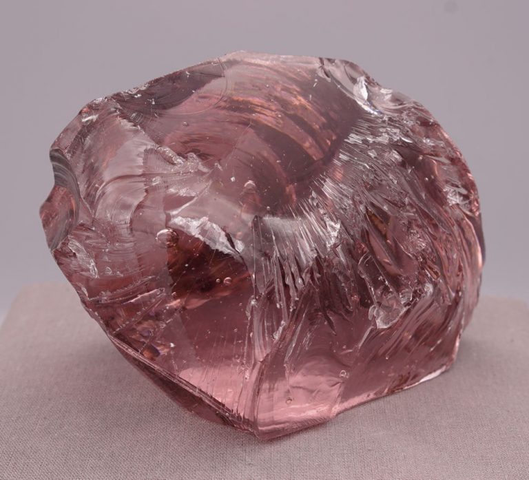 Rare Gem Rose de France "Heart" Monatomic Andara Crystal 758.0 g. - Image 5