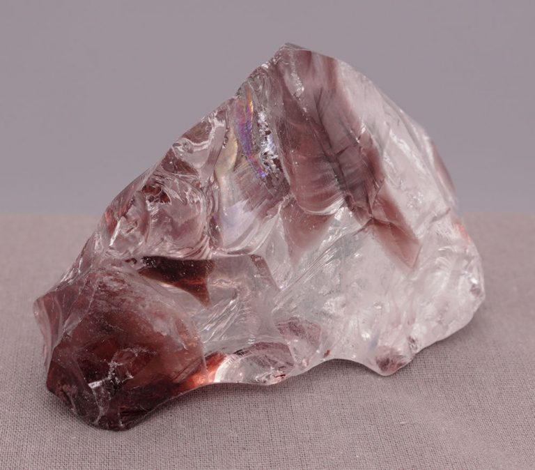 Rare Gem Bicolor Forte Veritas/Cosmic Ice "Heart" Monatomic Andara Crystal 263.3 g. - Image 6