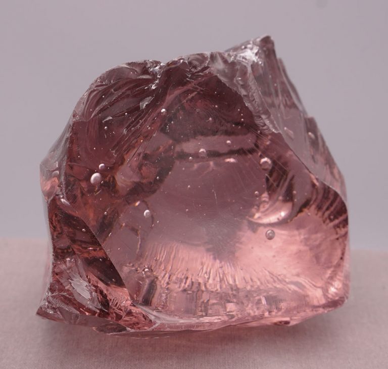 Rare Gem Rose de France "Heart" Monatomic Andara Crystal 758.0 g. - Image 8