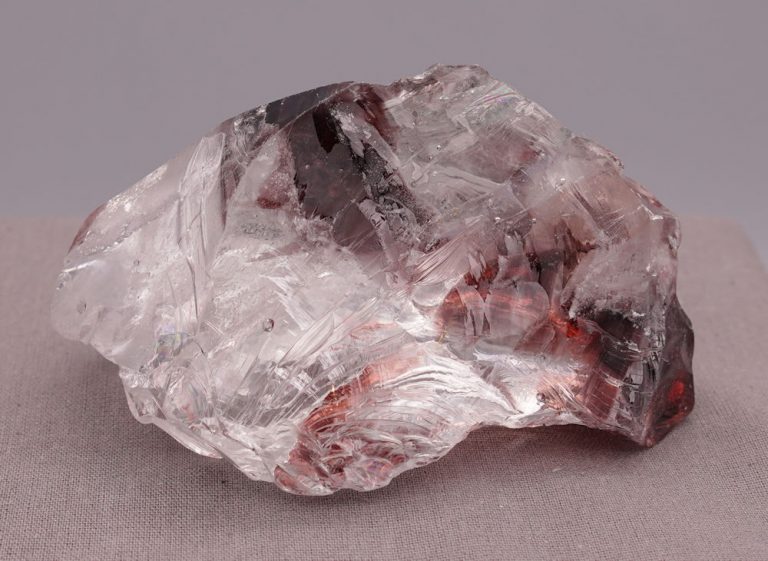 Rare Gem Bicolor Forte Veritas/Cosmic Ice "Heart" Monatomic Andara Crystal 263.3 g. - Image 8