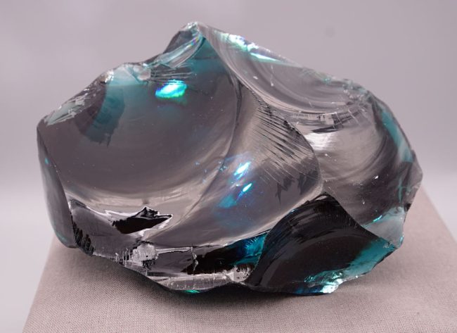 Rare Gem Indigo Inanna's Wisdom "Heart" Monatomic Andara Crystal 596.0 g. - Image 2