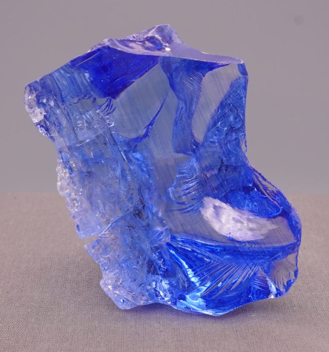 Gem Banded Lady Nellie "Heart" with crystals Monatomic Andara Crystal 227.0 g. - Image 4