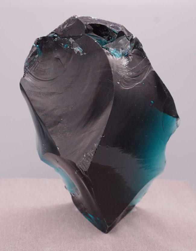 Rare Gem Indigo Inanna's Wisdom "Heart" Monatomic Andara Crystal 596.0 g. - Image 4