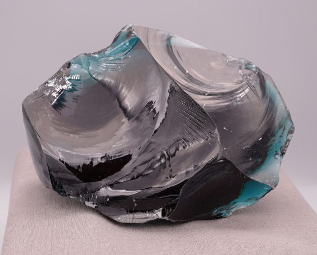 Rare Gem Indigo Inanna's Wisdom "Heart" Monatomic Andara Crystal 596.0 g. - Image 5