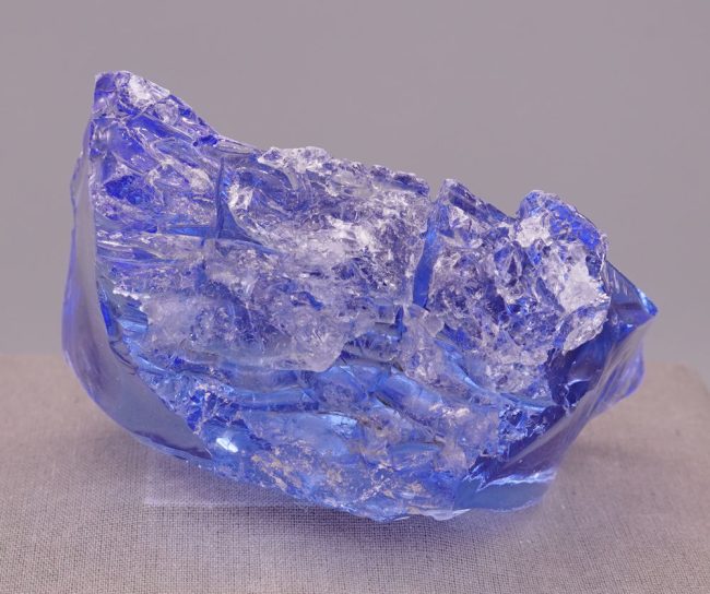 Gem Banded Lady Nellie "Heart" with crystals Monatomic Andara Crystal 227.0 g. - Image 6