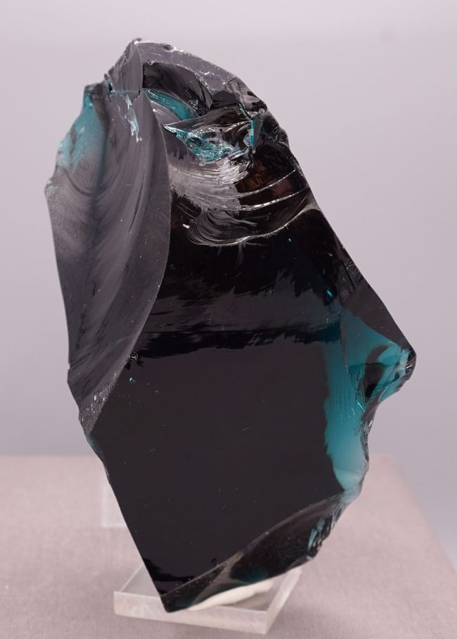 Rare Gem Indigo Inanna's Wisdom "Heart" Monatomic Andara Crystal 596.0 g. - Image 6