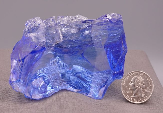 Gem Banded Lady Nellie "Heart" with crystals Monatomic Andara Crystal 227.0 g. - Image 9