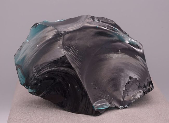 Rare Gem Indigo Inanna's Wisdom "Heart" Monatomic Andara Crystal 596.0 g. - Image 9
