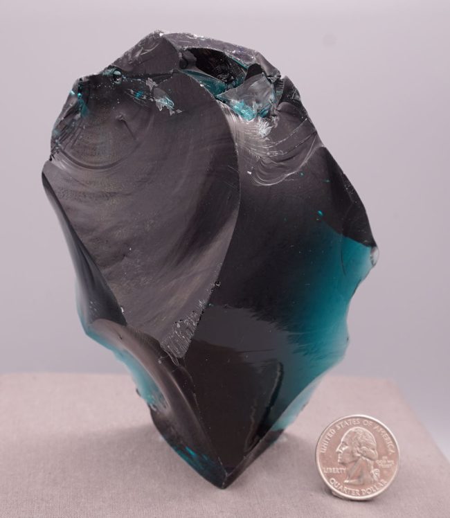 Rare Gem Indigo Inanna's Wisdom "Heart" Monatomic Andara Crystal 596.0 g. - Image 11