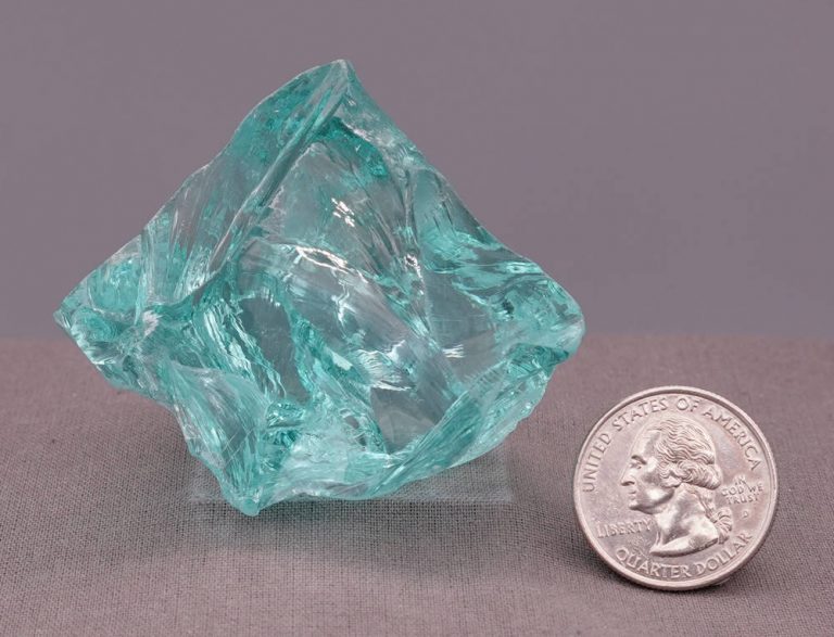 Gem Cyan Angeles Monatomic Andara Crystal 110.3 g. - Image 6