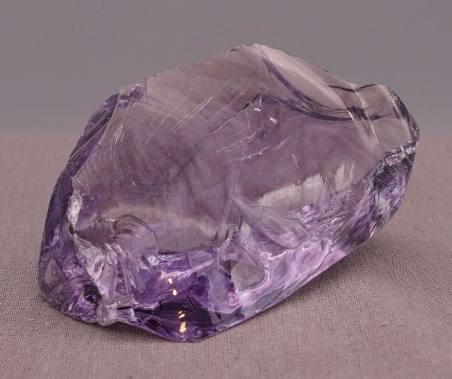 Gem Banded Sovereign Amethyst Monatomic Andara Crystal 90.1 g. - Image 4