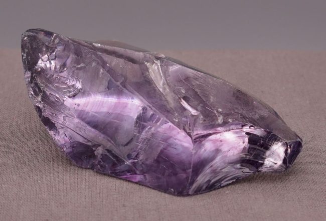 Gem Banded Sovereign Amethyst Monatomic Andara Crystal 90.1 g. - Image 5