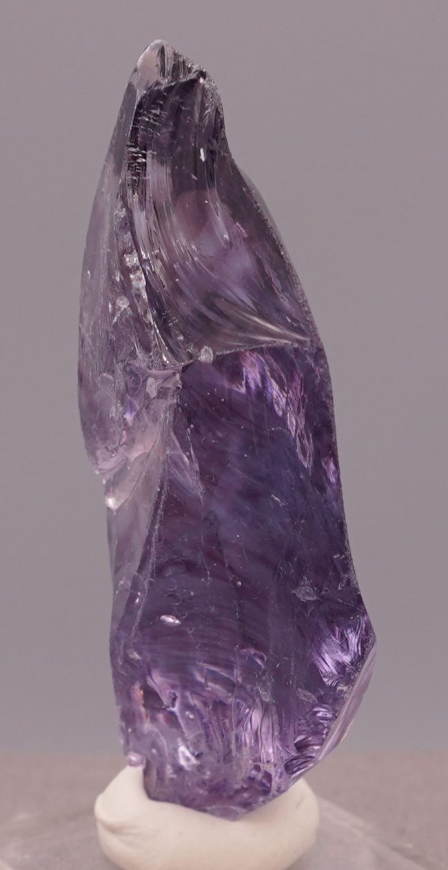 Gem Banded Sovereign Amethyst Monatomic Andara Crystal 90.1 g. - Image 6