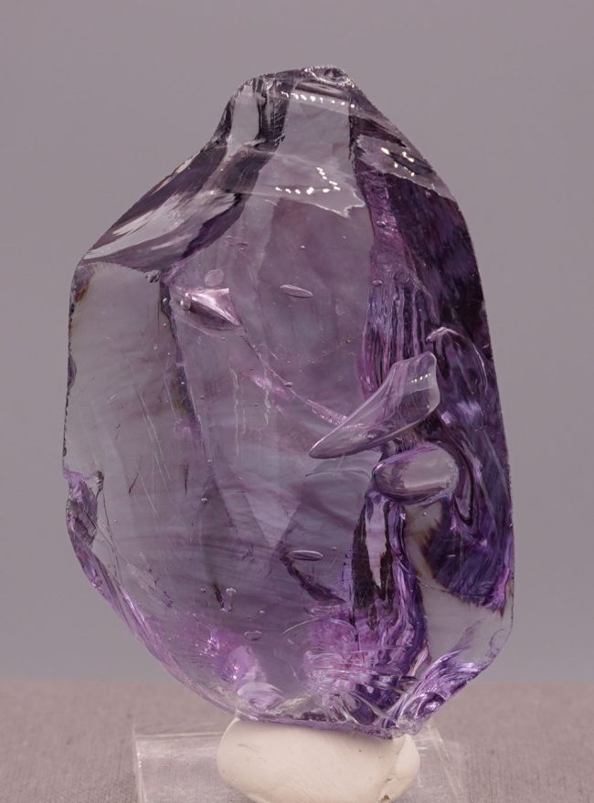 Gem Banded Sovereign Amethyst Monatomic Andara Crystal 90.1 g. - Image 7
