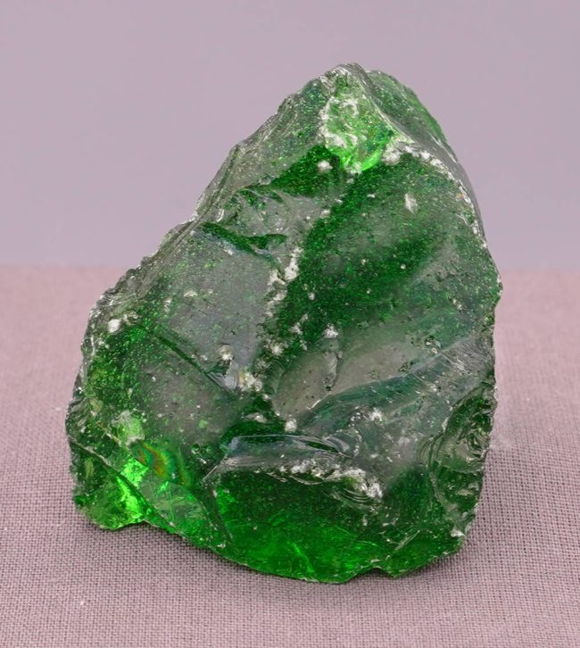Emerald Shift Sea Foam Monatomic Andara Crystal 90.9 g.