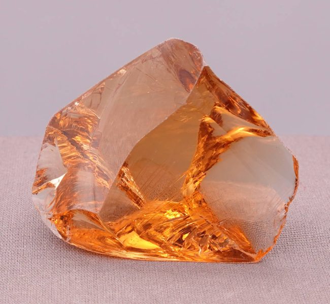 Gem Lemurian Etherium Gold Monatomic Andara Crystal 92.3 g.