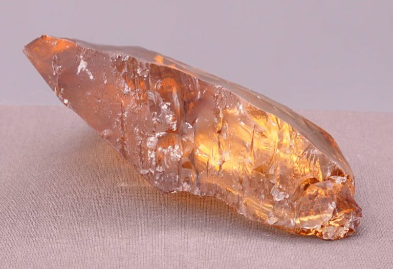 Gem Lemurian Etherium Gold Monatomic Andara Crystal 155.4 g. - Image 5