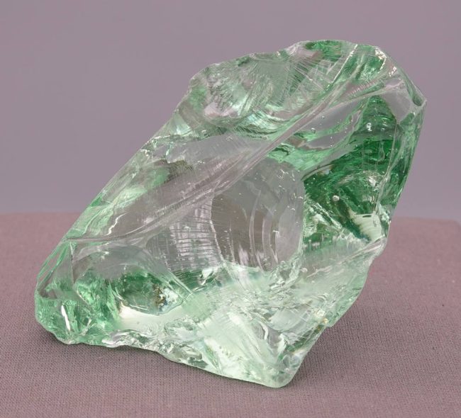 Gem Ethereal Mint "Heart" Monatomic Andara Crystal 256.9 g. - Image 2