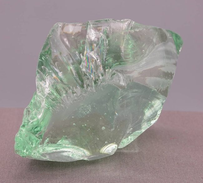 Gem Ethereal Mint "Heart" Monatomic Andara Crystal 256.9 g. - Image 4