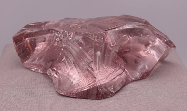 Rare Gem Rose de France "Heart" Monatomic Andara Crystal 408.9 g. - Image 5