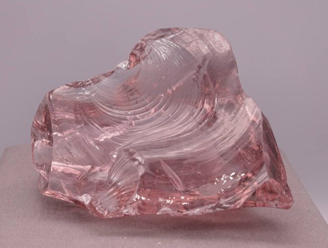 Rare Gem Rose de France "Heart" Monatomic Andara Crystal 408.9 g. - Image 6