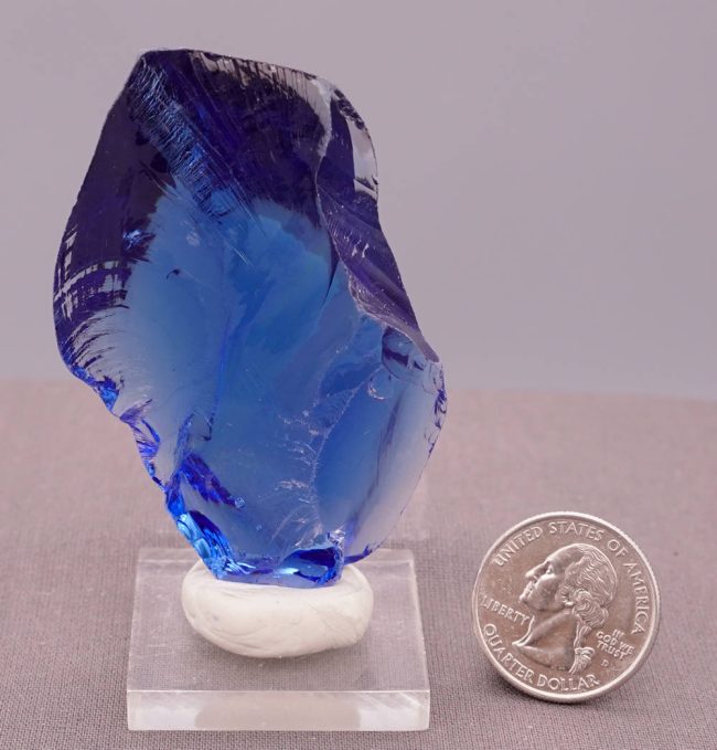 Gem Elestial Sapphire Monatomic Andara Crystal 40.3 g. - Image 6