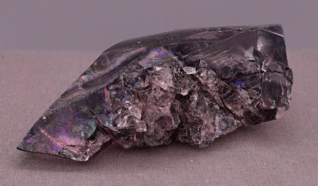 Gem Banded Sovereign Amethyst with crystals Monatomic Andara Crystal 134.6 g. - Image 2