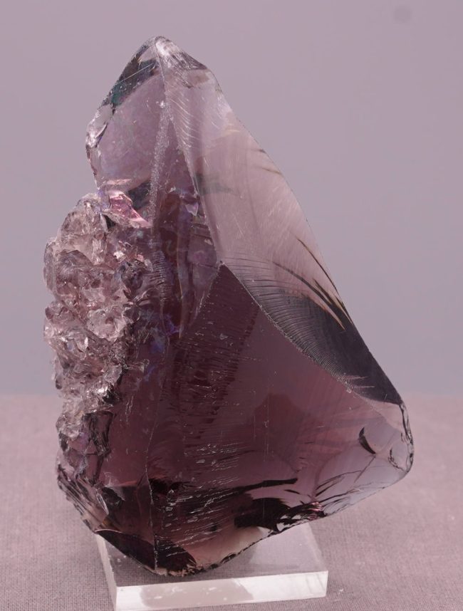 Gem Banded Sovereign Amethyst with crystals Monatomic Andara Crystal 134.6 g. - Image 4