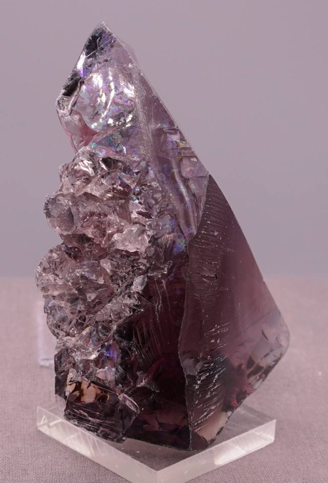 Gem Banded Sovereign Amethyst with crystals Monatomic Andara Crystal 134.6 g. - Image 5