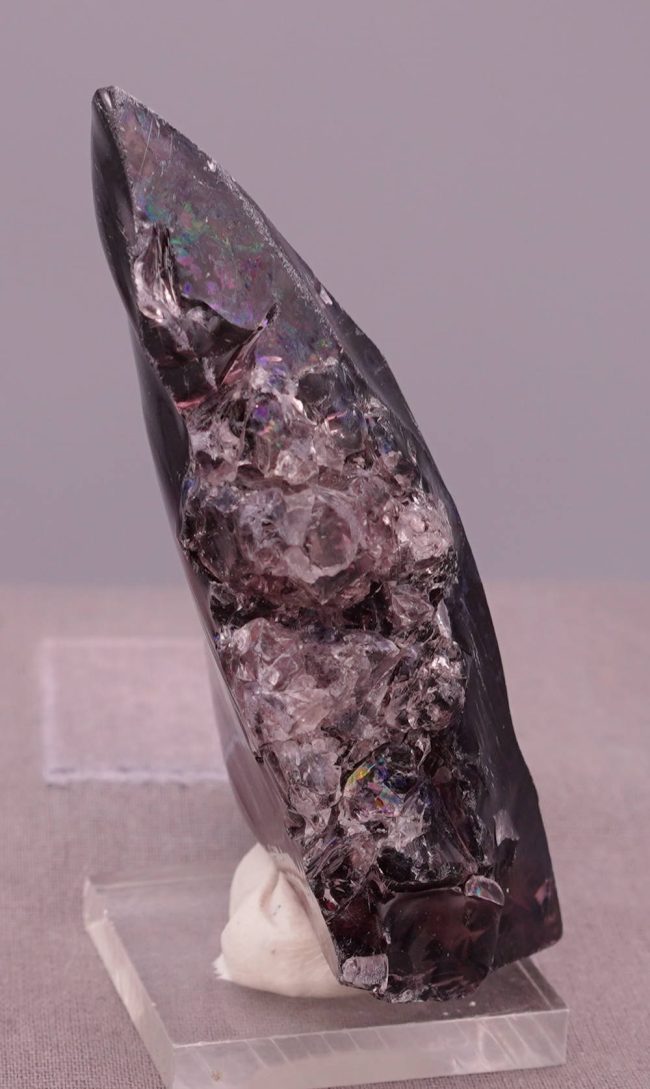 Gem Banded Sovereign Amethyst with crystals Monatomic Andara Crystal 134.6 g. - Image 6