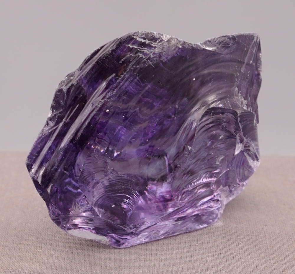 Rare Banded Gem Violet Sovereign Amethyst “Heart” Monatomic Andara ...