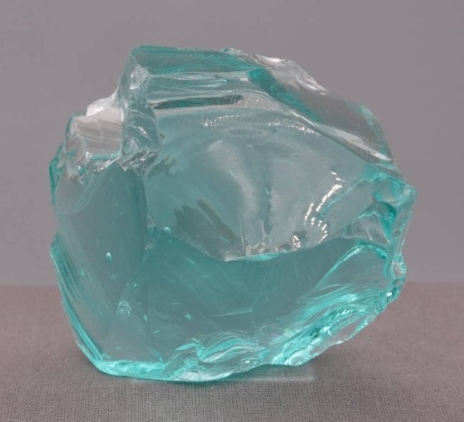 Gem Cyan Angeles "Heart" Monatomic Andara Crystal 276.4 g. - Image 5