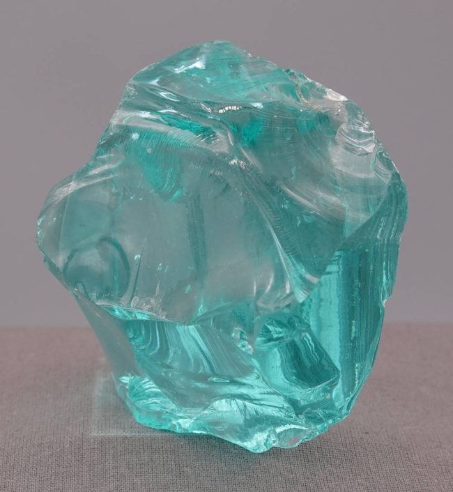 Gem Cyan Angeles "Heart" Monatomic Andara Crystal 276.4 g. - Image 7