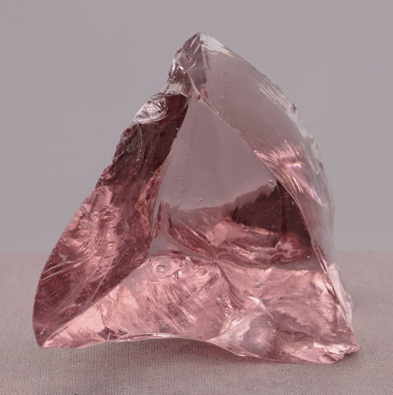 Rare Gem Rose de France "Heart" Monatomic Andara Crystal 231.7 g.