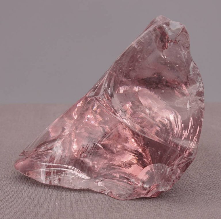 Rare Gem Rose de France "Heart" Monatomic Andara Crystal 231.7 g. - Image 4