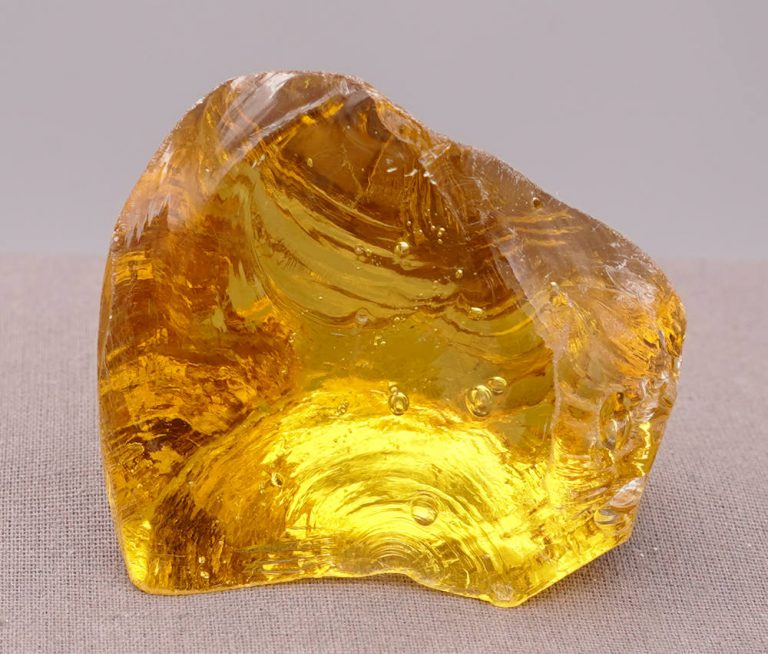 Gem Lemurian Amber Monatomic Andara Crystal 77.4 g.