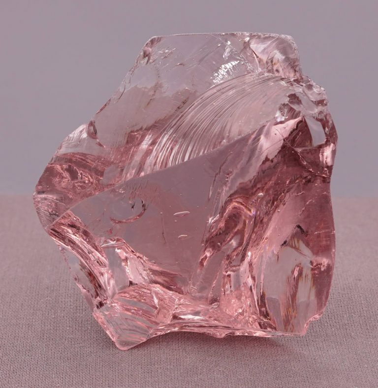 Rare Gem Rose de France "Heart" Monatomic Andara Crystal 136.3 g. - Image 2