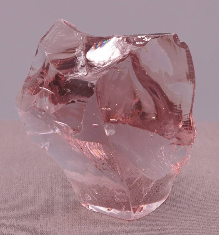 Rare Gem Rose de France "Heart" Monatomic Andara Crystal 136.3 g. - Image 6