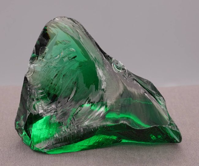 Gem Emerald Shift Monatomic Andara Crystal 130.3 g.