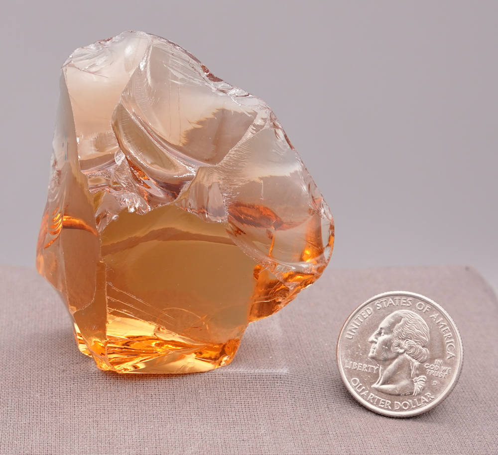 Gem Lemurian Etherium Gold Monatomic Andara Crystal 108.8 g. - Image 6