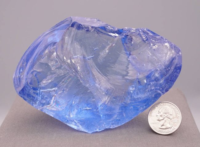 Gem Banded Lady Nellie "Heart" Monatomic Andara Crystal 439.7 g. - Image 8