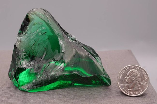 Gem Emerald Shift Monatomic Andara Crystal 130.3 g. - Image 8