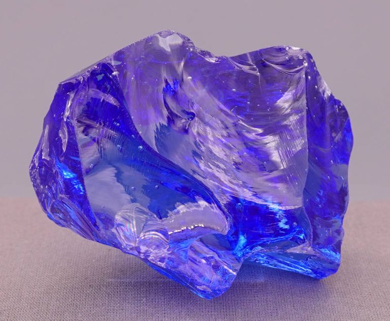 Gem Elestial Sapphire/Tanzanite Fire "Heart" Monatomic Andara Crystal 240.6 g. - Image 3