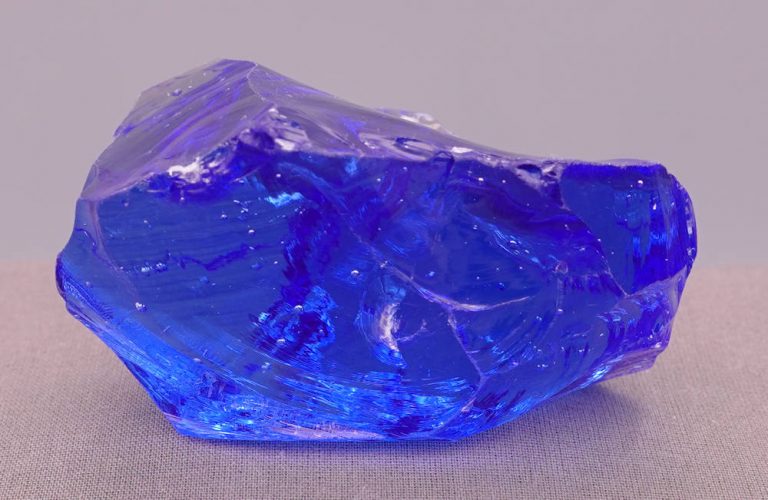 Gem Elestial Sapphire/Tanzanite Fire "Heart" Monatomic Andara Crystal 240.6 g. - Image 8