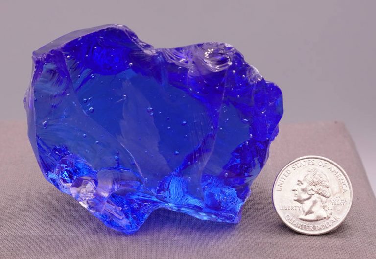 Gem Elestial Sapphire/Tanzanite Fire "Heart" Monatomic Andara Crystal 240.6 g. - Image 9