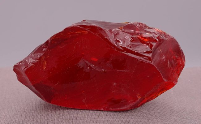 Gem Lemurian Sunrise "Heart" Monatomic Andara Crystal 158.9 g.