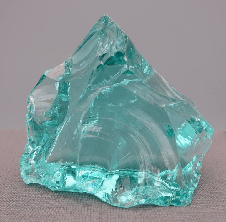 Gem Cyan Angeles "Heart" Monatomic Andara Crystal 394.0 g. - Image 3